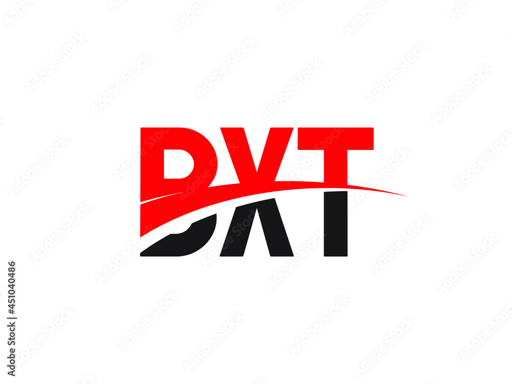 BXT Letter Initial Logo Design Vector Illustration BXT Letter Initial Logo Design Vector Illustration