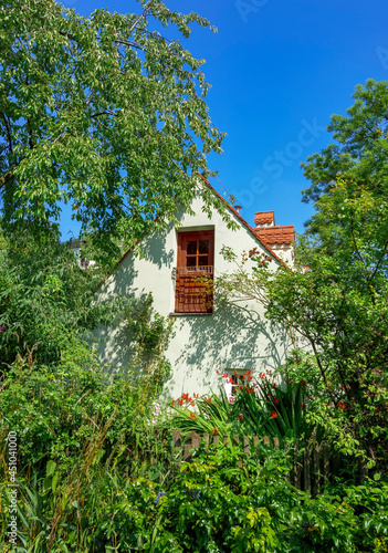 Historische Herbergshäuser in München, Bayern, Deutschland