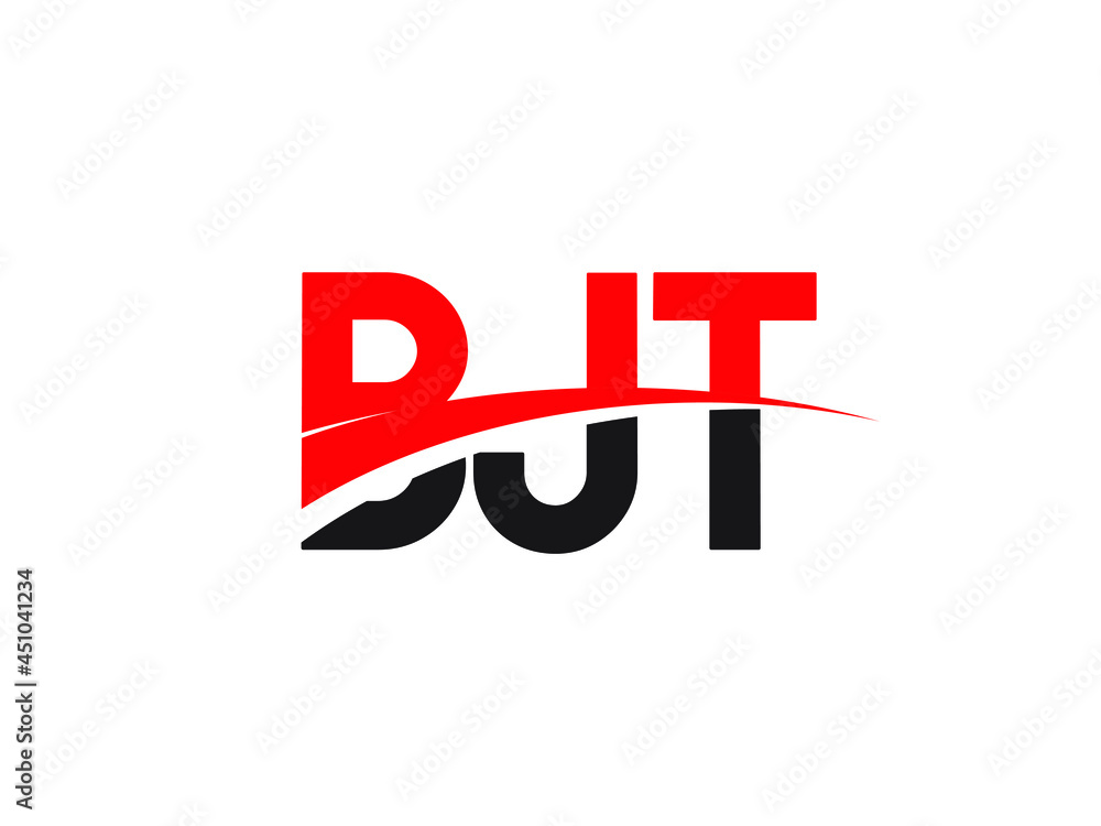 BJT Letter Initial Logo Design Vector Illustration BJT Letter Initial Logo Design Vector Illustration
