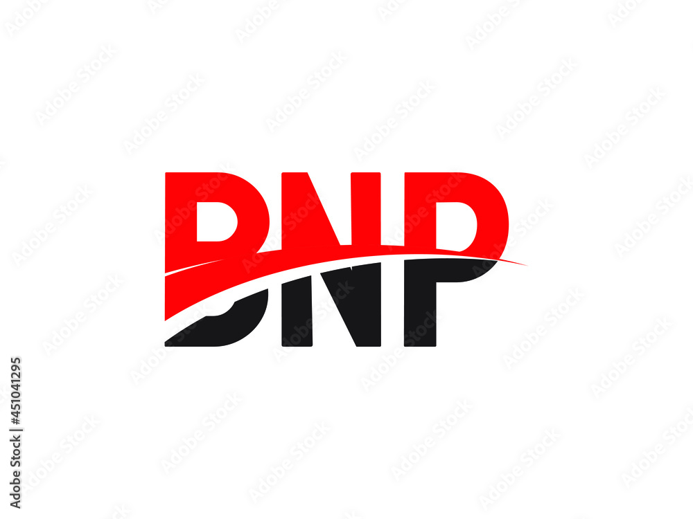 BNP Letter Initial Logo Design Vector Illustration BNP Letter Initial Logo Design Vector Illustration