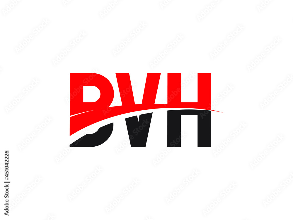 BVH Letter Initial Logo Design Vector Illustration BVH Letter Initial Logo Design Vector Illustration