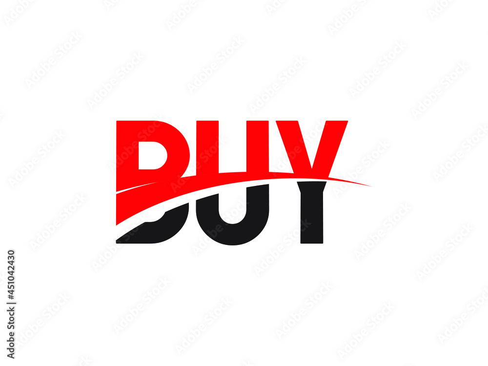 BUY Letter Initial Logo Design Vector Illustration BUY Letter Initial Logo Design Vector Illustration