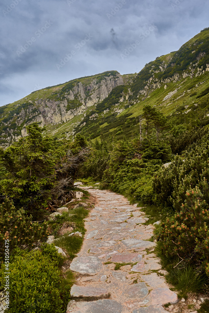 Mountain path Mountain path