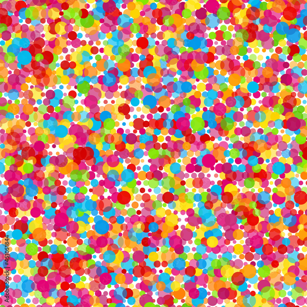 Colorful Round Celebration Background Vector