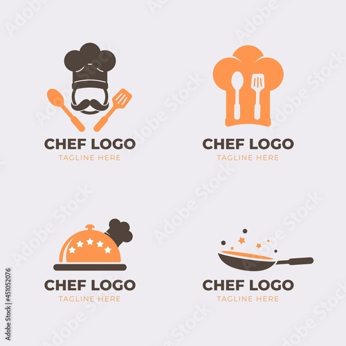 Flat Chef Logo Collection_4