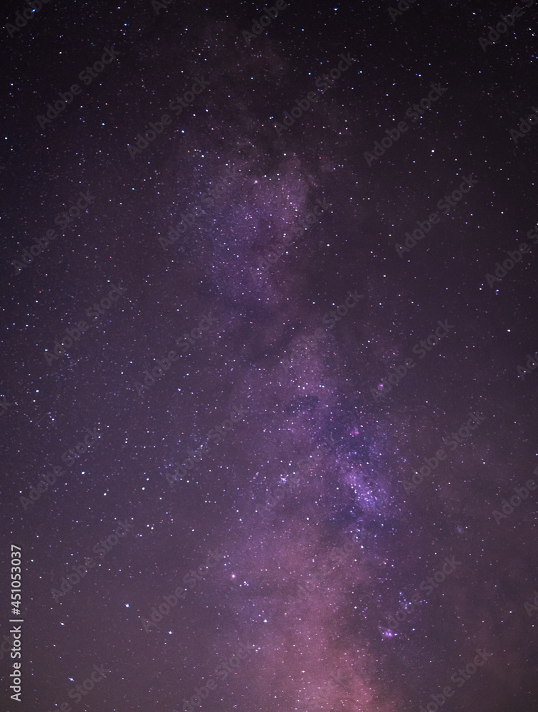 Milky Way as seen from Italy, Europe