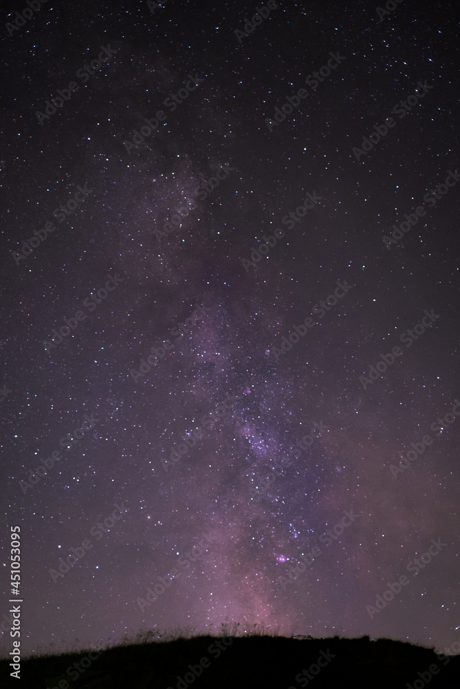 Milky Way as seen from Italy, Europe Milky Way as seen from Italy, Europe