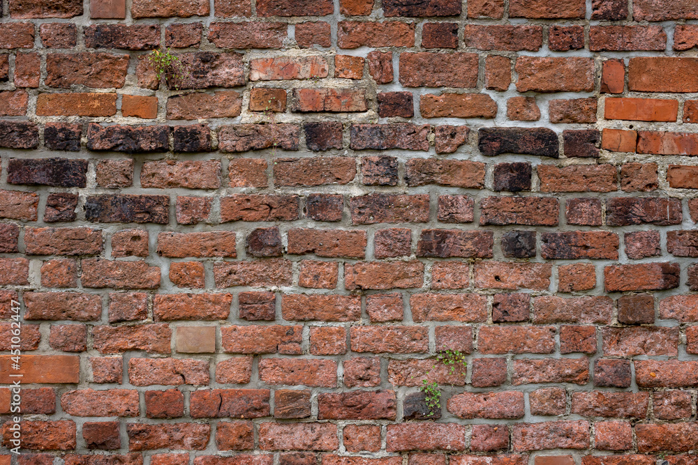 Background of old brick wall pattern texture. Background of old brick wall pattern texture.