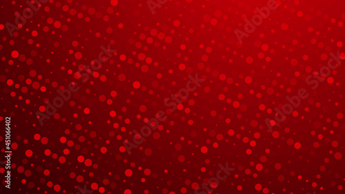 Wallpaper Mural Abstract dot red pattern gradient texture technology background. Torontodigital.ca