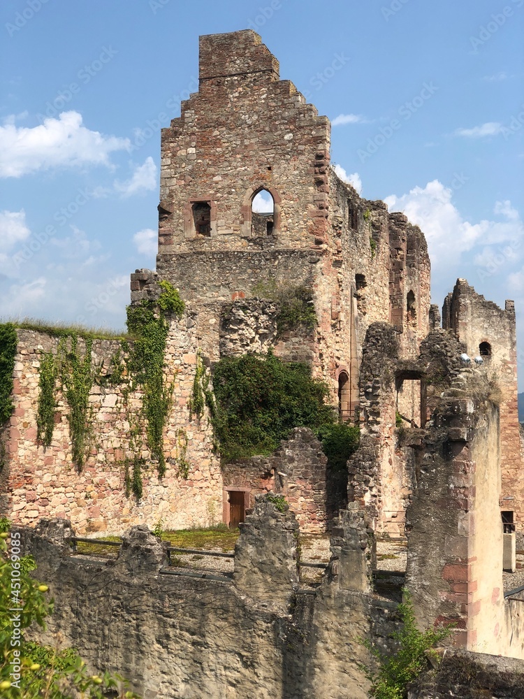 ruins of the castle ruins of the castle