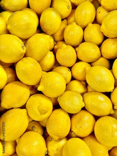 lemons in a market