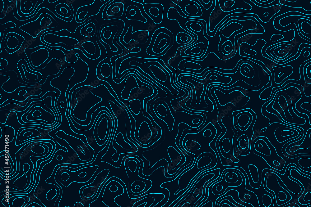 Creative topographic background design