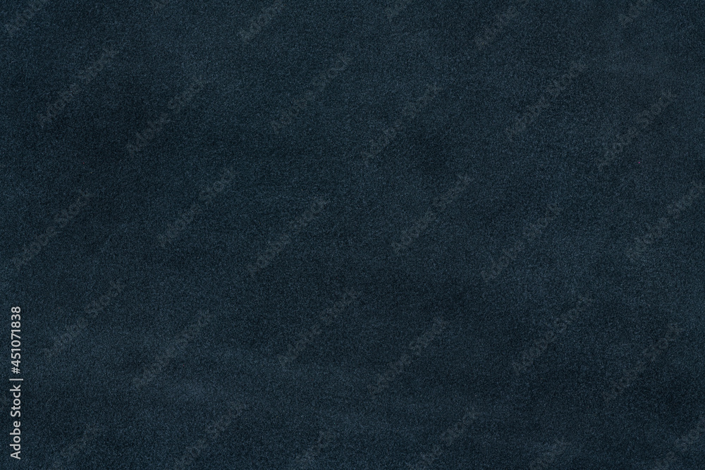 Cobalt blue textured suede leather surface background Cobalt blue textured suede leather surface background