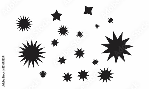 Set Of Star Vectors.