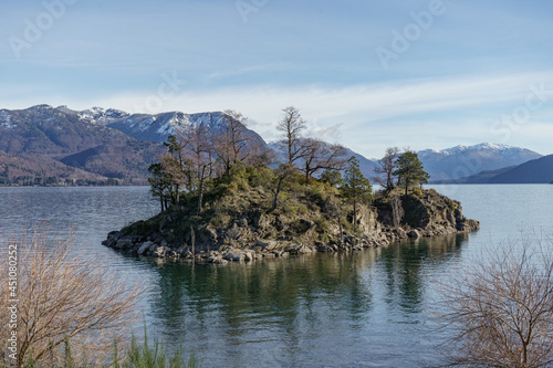 la islita del lago lacar photo
