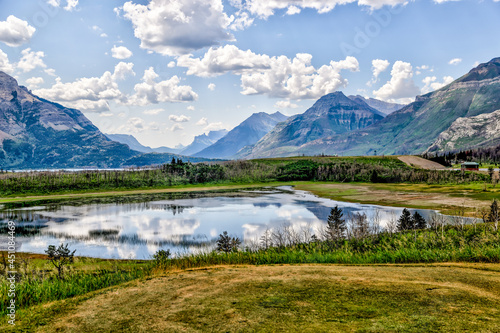 Landscape scenery along Waterton Golf Course © Torval Mork