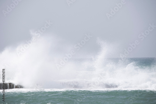 fountain in the sea