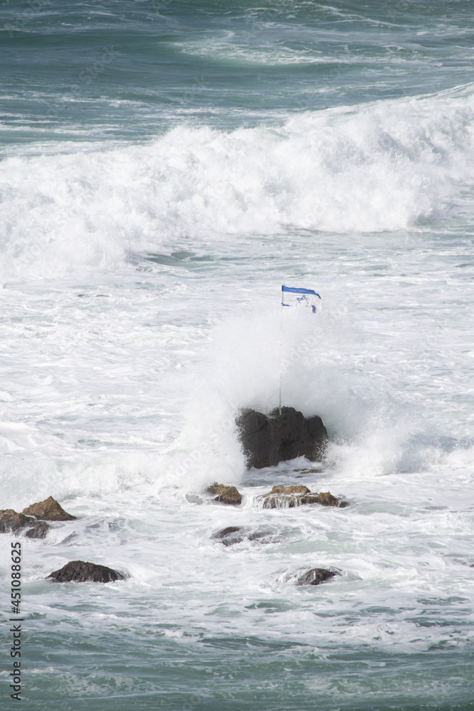 Fototapeta premium surfing the wave