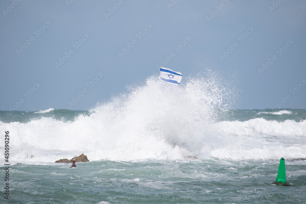Obraz premium surfing the waves