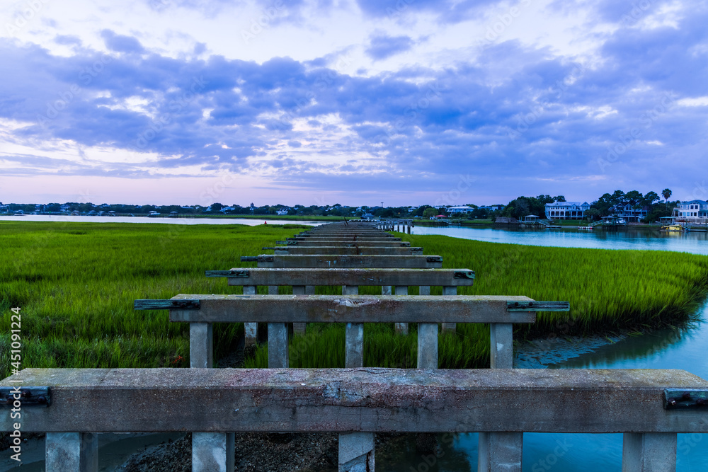 Old bridge remains Old bridge remains
