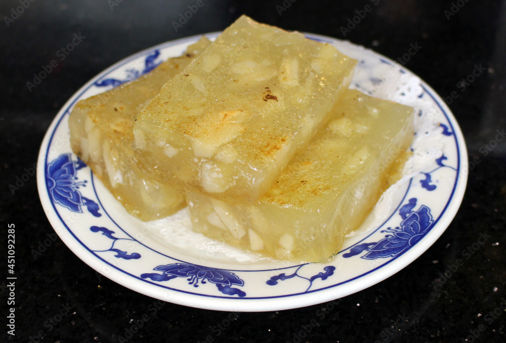 Chinese Water Chestnut Cake, Dim Sum Chinese Water Chestnut Cake, Dim Sum