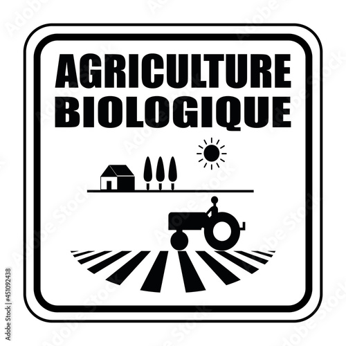 Logo agriculture biologique.