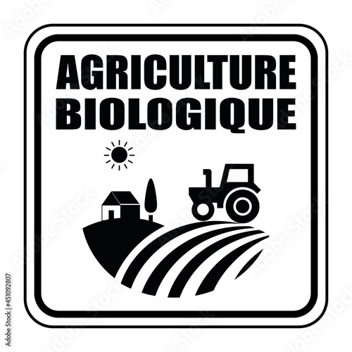 Logo agriculture biologique.