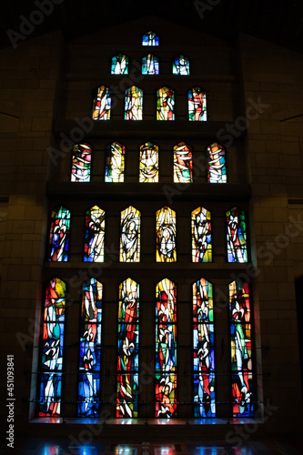 stained glass window