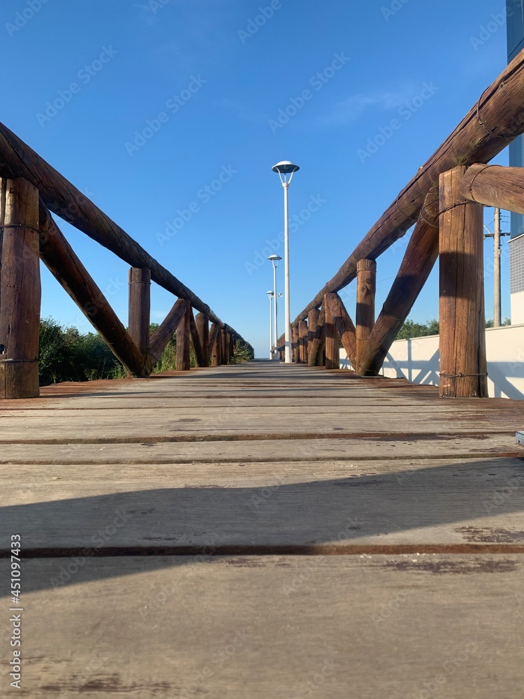bridge over the river