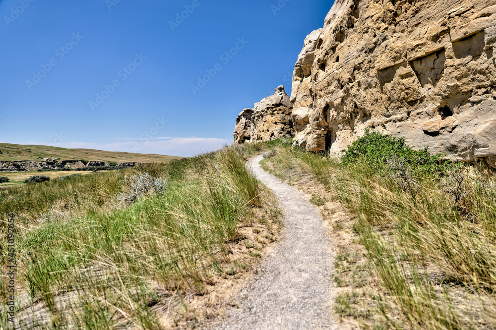 Sights in Writing on Stone Provincial Park in Alberta a UNESCO World Heritage Site Sights in Writing on Stone Provincial Park in Alberta a UNESCO World Heritage Site
