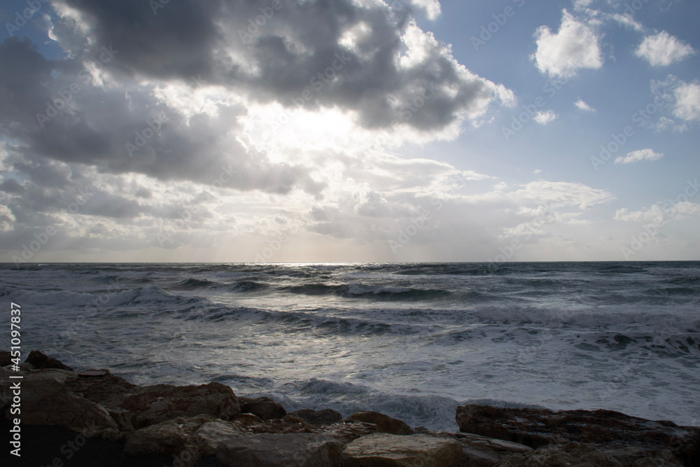 Fototapeta premium sky over the sea