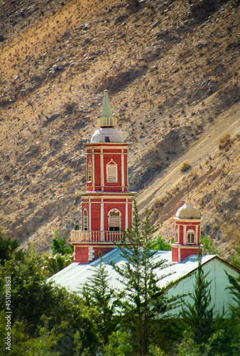 Iglesia de Montegrande, Valle del Elqui Chile photo