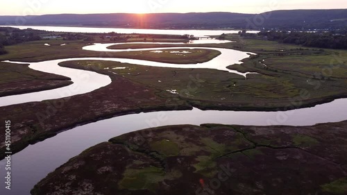 Wallpaper Mural Allain's Creek, Nova Scotia, Canada a sensitive tidal river ecosystem.  Torontodigital.ca