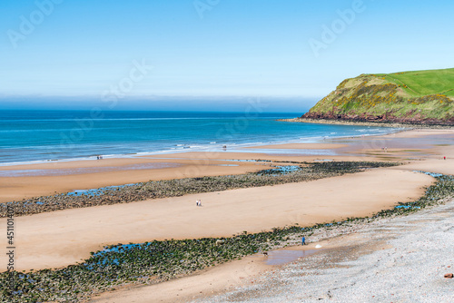 Fototapeta Naklejka Na Ścianę i Meble -  St Bees beach seafront, england
