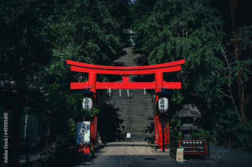 japanese temple at night