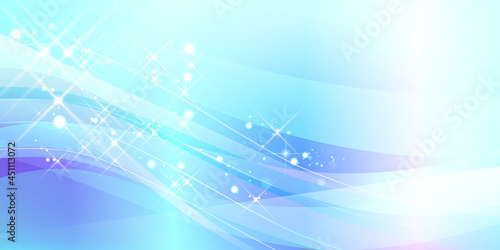Streamlined abstract background in gradient colors.