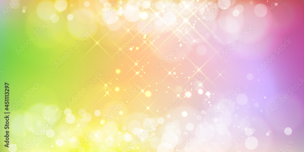 Fantastic glittery light abstract background in rainbow colors. Fantastic glittery light abstract background in rainbow colors.