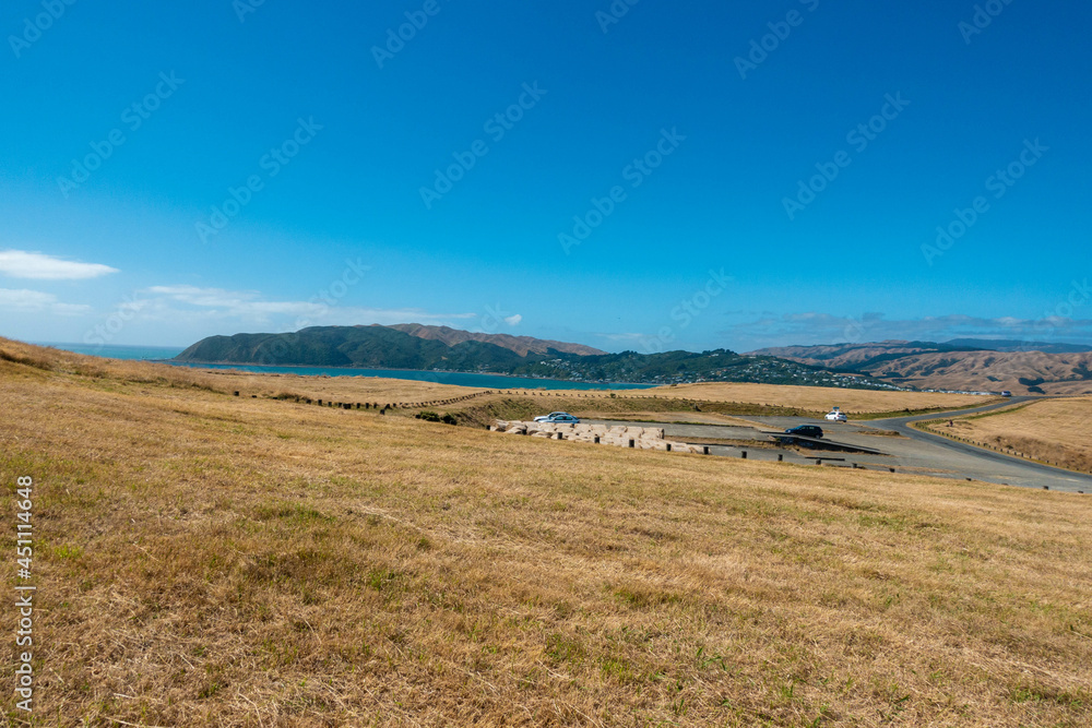 Fototapeta premium ニュージーランドのウェリントンの観光名所を旅行している風景 Scenes from a trip to Wellington, New Zealand. 