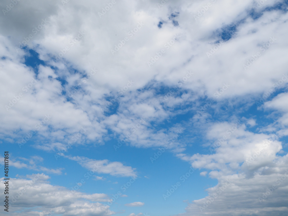 Clouds in the blue sky. Sky screensaver or background Clouds in the blue sky. Sky screensaver or background