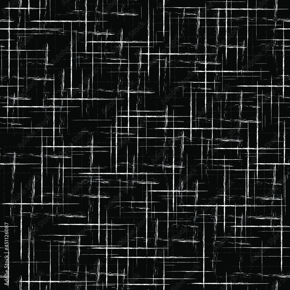 seamless pattern with grunge line and shapes