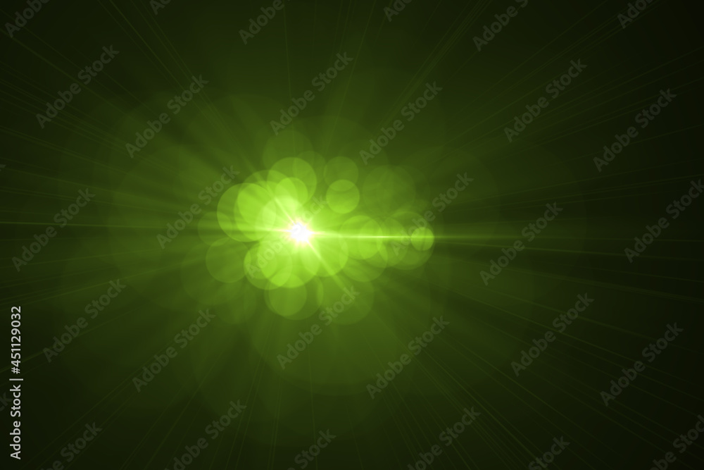 Lens flare effect on black blackground Lens flare effect on black blackground