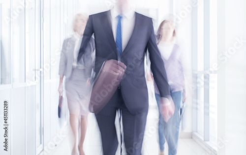Obraz na płótnie businesspeople w salonie