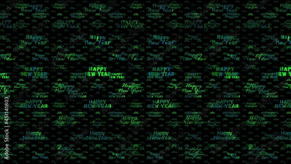 Happy New Year. Congratulations on the holiday. Congratulations lettering in different fonts. Lots of words in a 3D environment. Happy New Year. Congratulations on the holiday. Congratulations lettering in different fonts. Lots of words in a 3D environment.