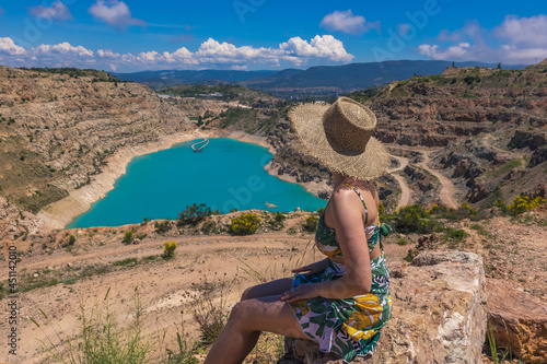 Heart Lakes in the Crimea photo