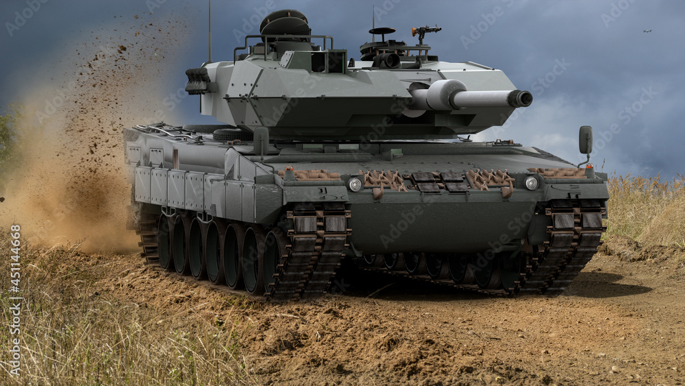 Naklejka premium German Leopard 2 A4 Tank