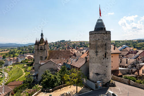 Esplanade du château d'Orbe, Swiss, VD