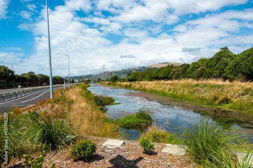 ニュージーランドのクライストチャーチの観光名所を旅行している風景 Scenes from a trip to the sights of Christchurch, New Zealand.