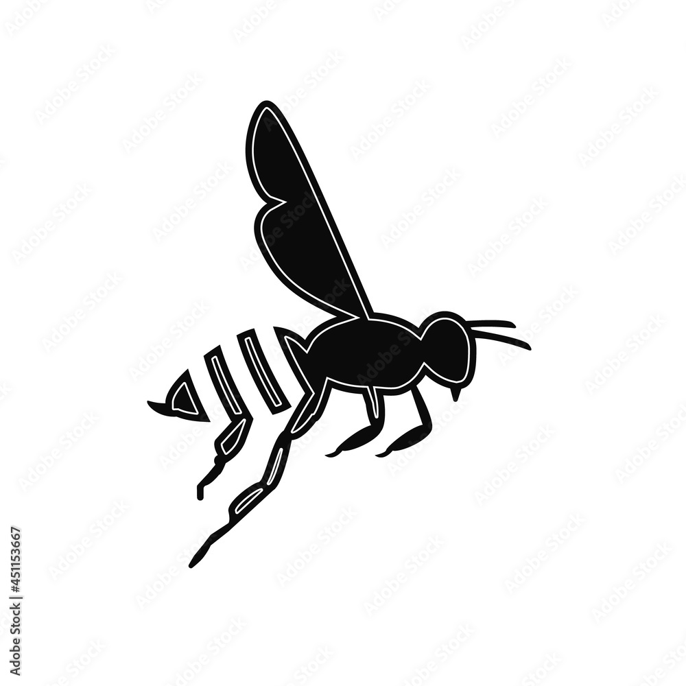 flying honey bee. flying honey bee.