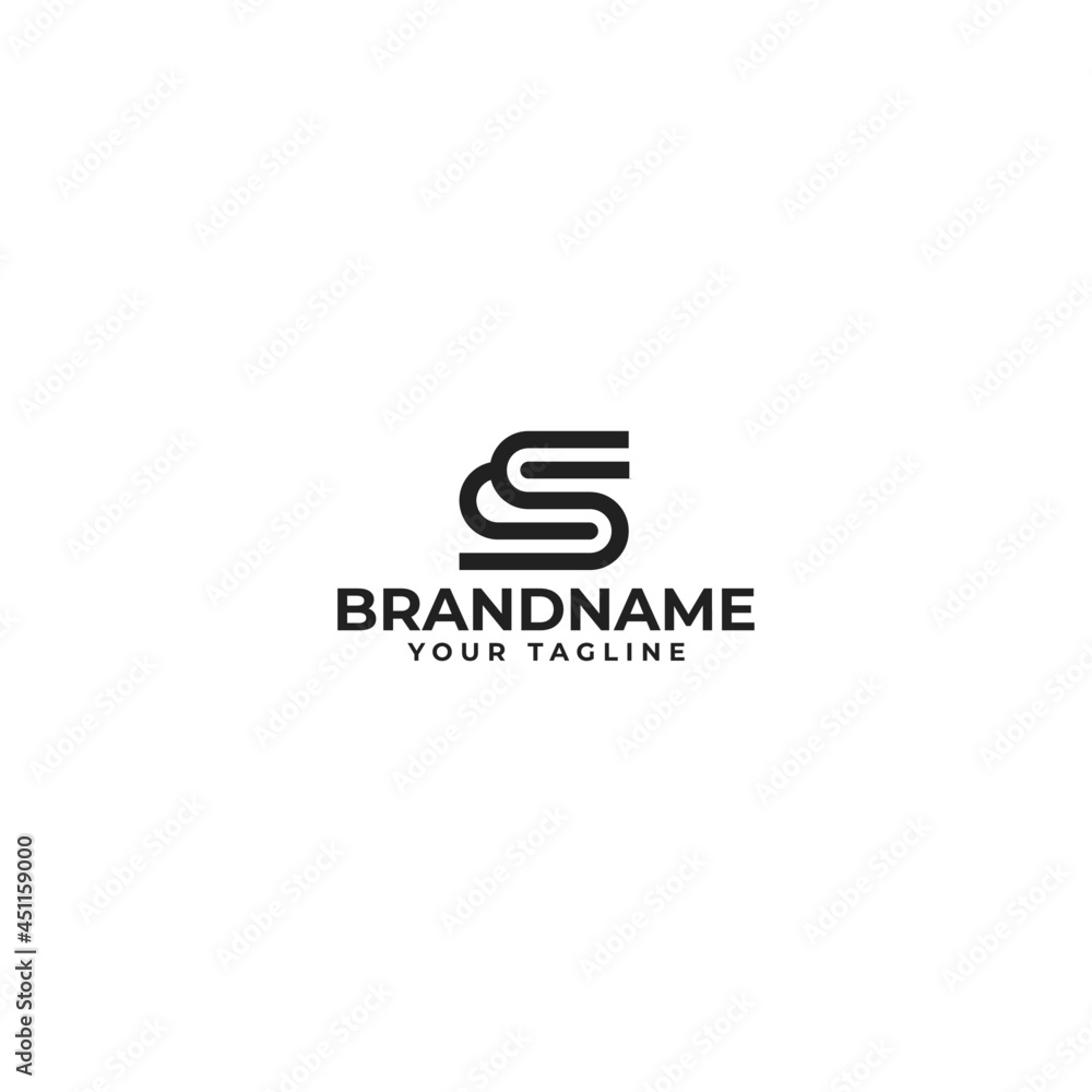 initial letter s c cs sc monogram logo design. minimal vector graphic alphabet symbol template. initial letter s c cs sc monogram logo design. minimal vector graphic alphabet symbol template.