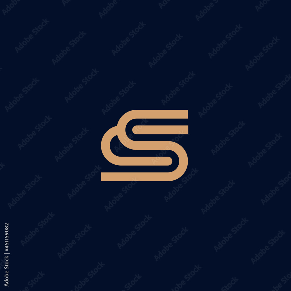 initial letter s c cs sc monogram logo design. minimal vector graphic alphabet symbol template. initial letter s c cs sc monogram logo design. minimal vector graphic alphabet symbol template.